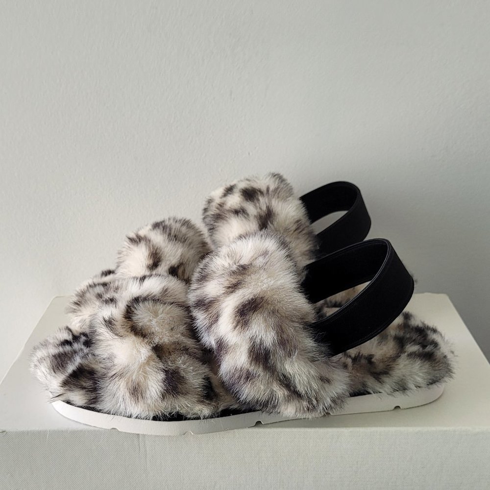 $39 NWT (7) Dolce Vita Pochy Faux Fur Slingback Slipper - Picture 6 of 11